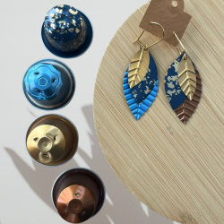 Boucles d'oreilles en...