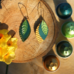 Boucles d'oreilles en...