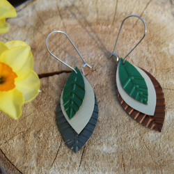 Boucles d'oreilles en...