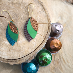 Boucles d'oreilles en...
